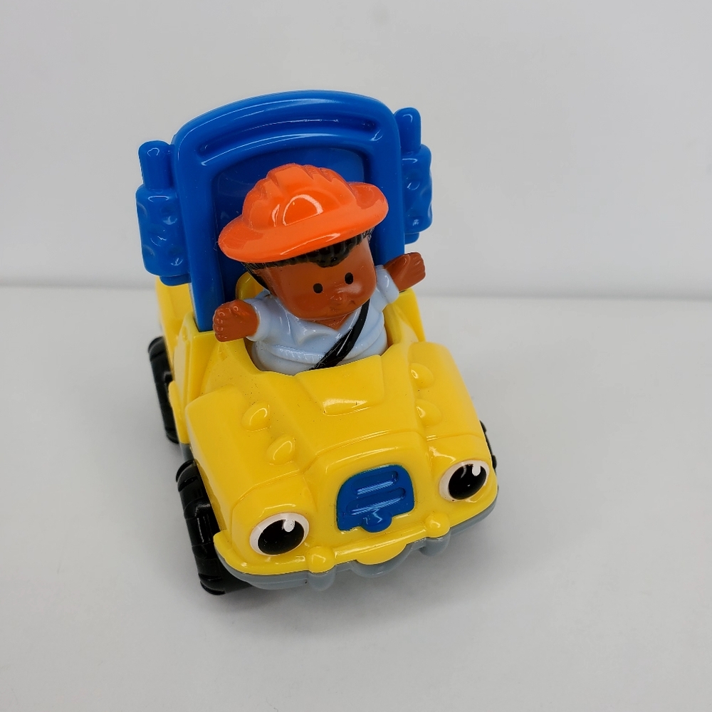 2004 Fisher Price Little People McDonald's Happy Meal‎ Yellow Cement Truck